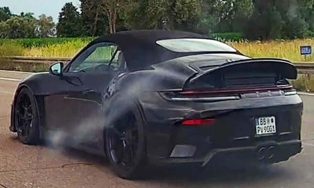 Porsche 911 GT3 Sport Cabriolet to be unveiled on March 11