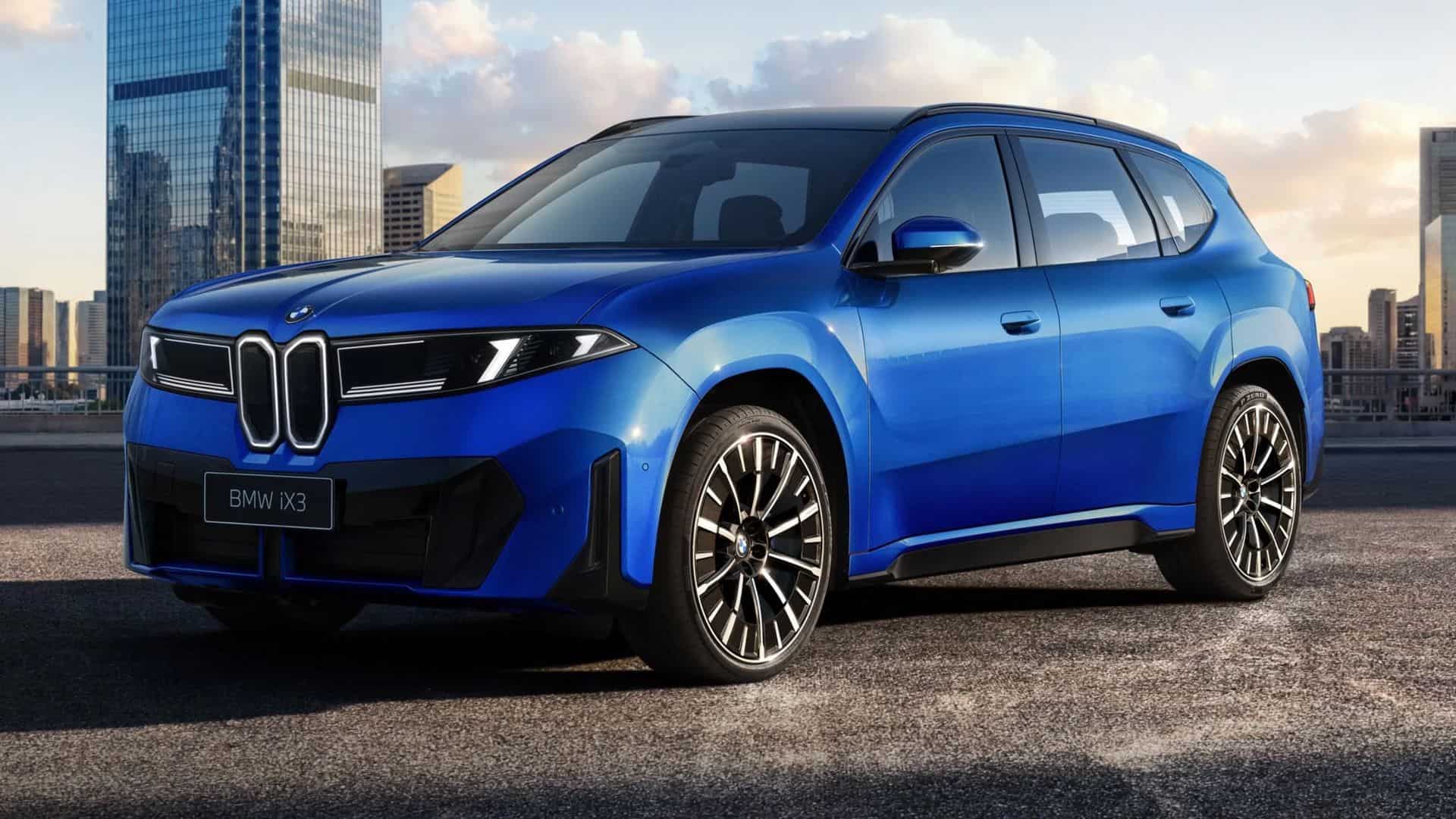 BMW iX3 Long Wheelbase Debuts With Different Door Handles — Here’s Why