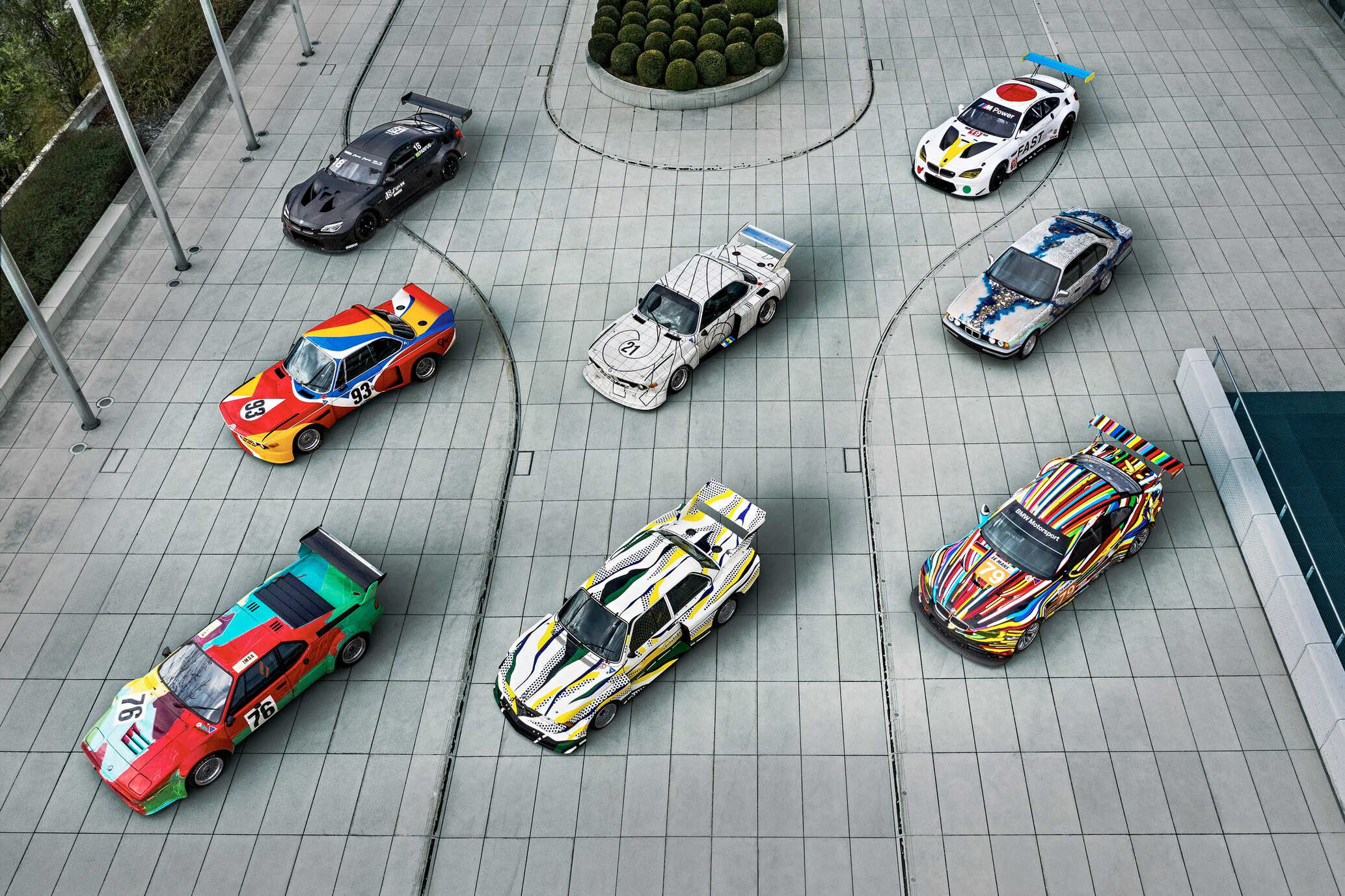 All 20 BMW Art Cars Are Finally in the Same Room This Summer