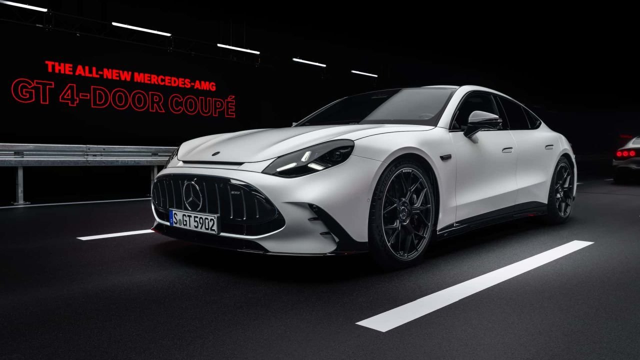 Mercedes-AMG opens its order books for the 1153 hp GT 4-Door Coupe EV