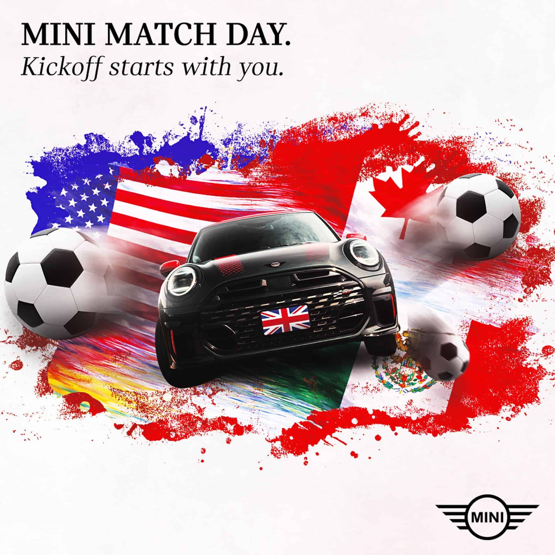 MINI USA Hosting Free Match Day Drive Event at Dealerships